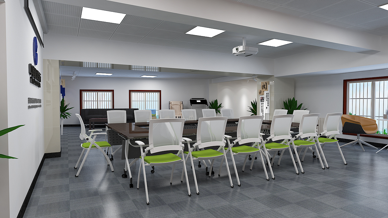 建设银行党建空间（图ZMjgzOTYxNzM2） - 其他空间 - 站酷设计师青岛白鲸文化原创素材 - 站酷ZCOOL