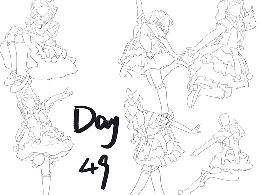 #速写60天挑战赛#Day49@速写班长（个人主页-ZNTg2OTYwMDg=） - 创作习作 - 站酷设计师咸鱼干设计原创素材 - 站酷ZCOOL