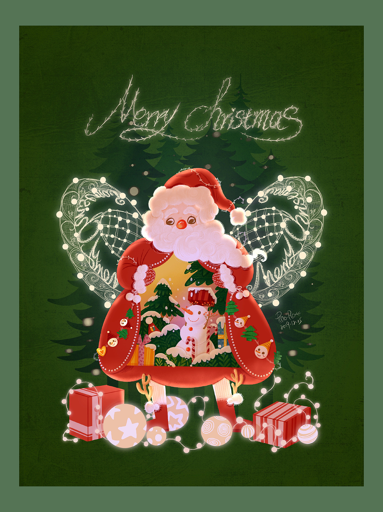 您的圣诞节正在派件,请保持好心情.