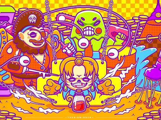 插画宇宙 / 大赢家系列