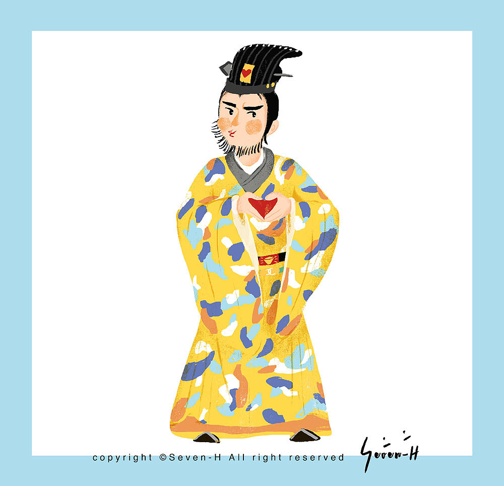 新东方诗词大赛H5 | 插画设计（图ZMTIxNzMyNTA0） - 游戏/娱乐 - 站酷设计师sevenH原创素材 - 站酷ZCOOL