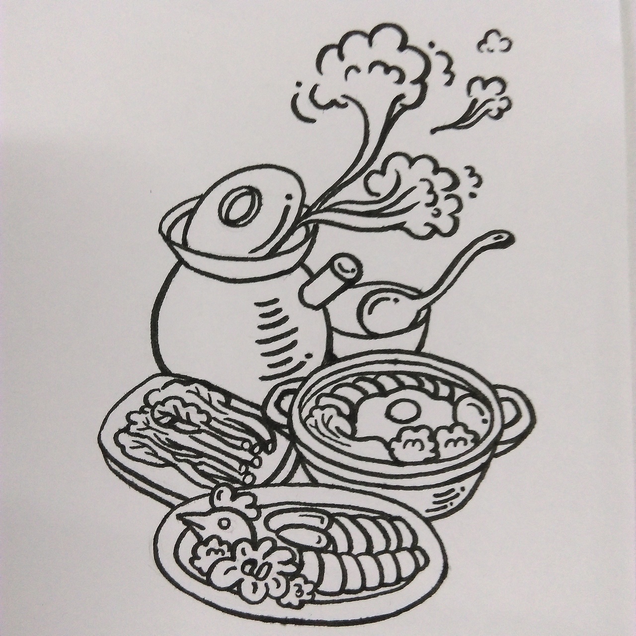 廣東文化插畫（图ZNzg4MjY2NzY=） - 商业插画 - 站酷设计师卤嬷嬷原创素材 - 站酷ZCOOL