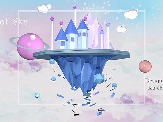 C4D場景搭建（個人主頁-ZMjg3ODMwMjQ=） - 場景 - 站酷設(shè)計師徐家阿喵原創(chuàng)素材 - 站酷ZCOOL