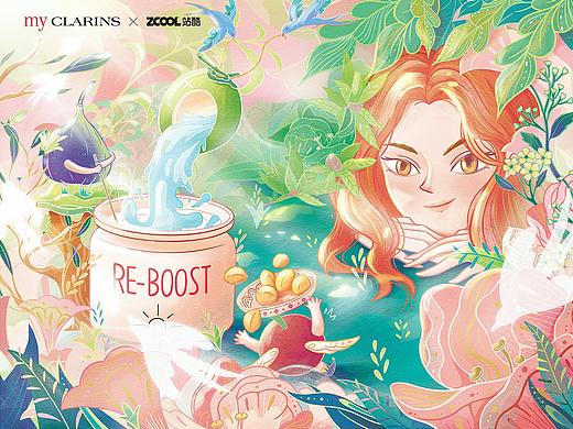 my CLARINS 寻找天然好食肌 X 少女的找寻之旅