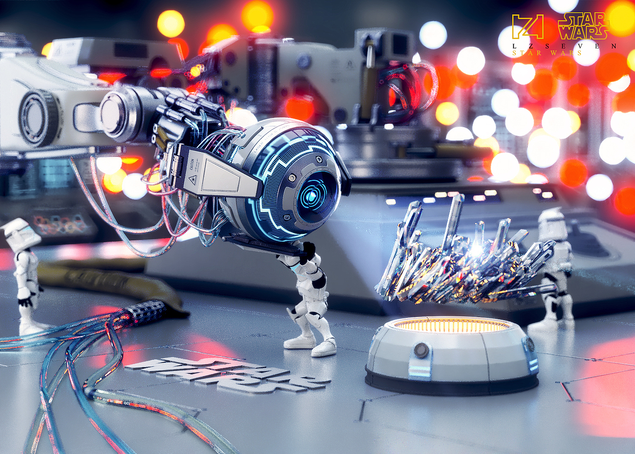 STAR WARS（图ZODQ2ODU5NzY=） - 展陈设计 - 站酷设计师LZseven原创素材 - 站酷ZCOOL
