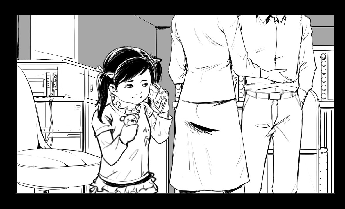 移动客服《因为爱》微电影 分镜