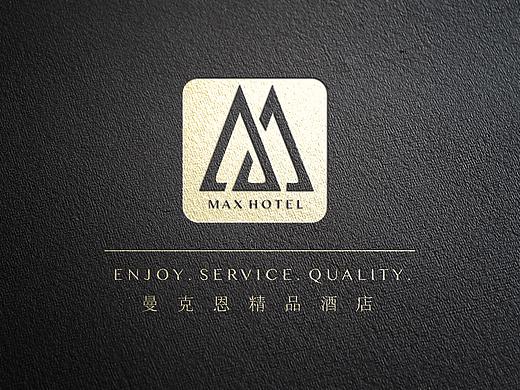 曼克恩酒店設計logo 三方案