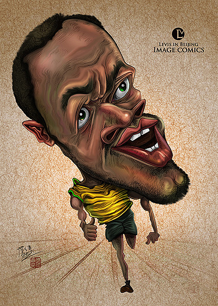 博尔特绘画步骤