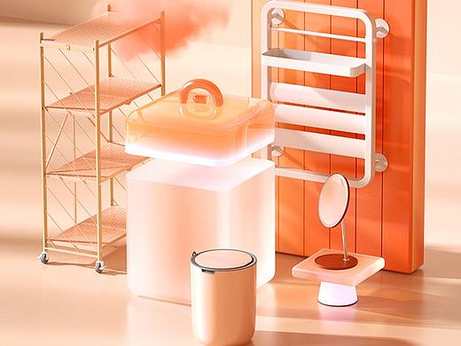 上海燃点-奥普家居电商视觉设计