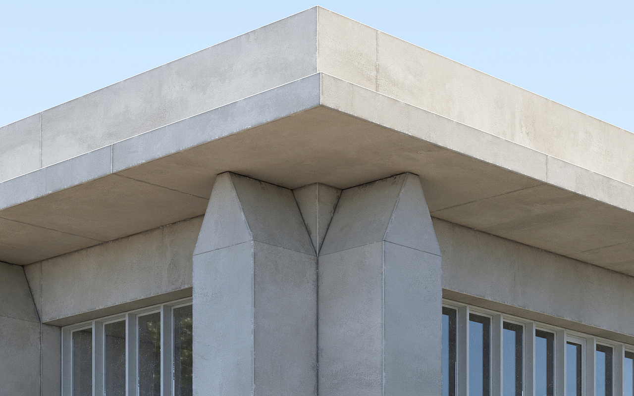 写实办公楼建筑渲染（图ZMjc2NjE5Mjky） - 建筑/空间 - 站酷设计师mister_alan原创素材 - 站酷ZCOOL