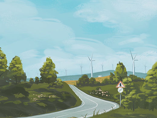 森林公路速涂