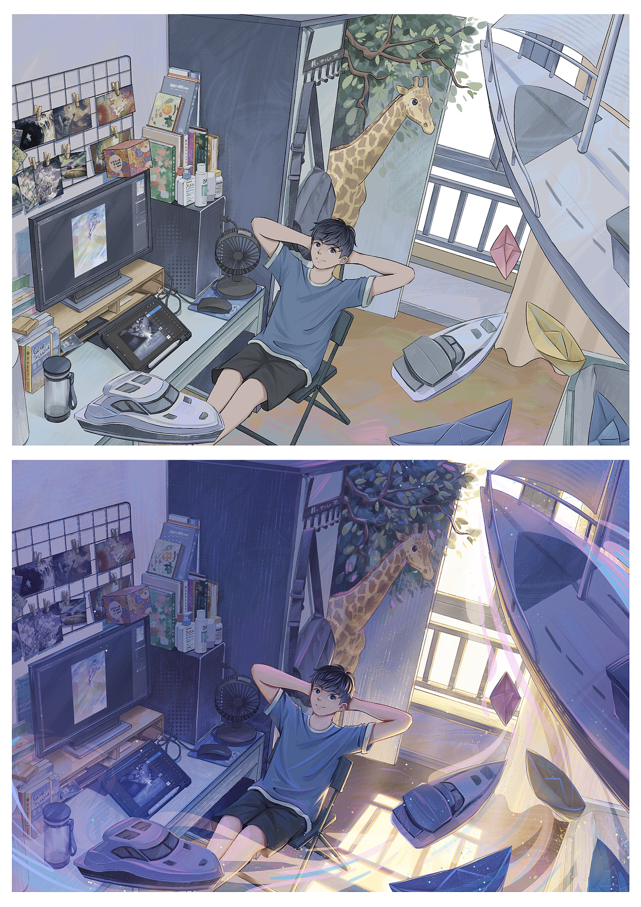 流浪屋（图ZMjY4Mzg3NTE2） - 创作习作 - 站酷设计师禾大程原创素材 - 站酷ZCOOL