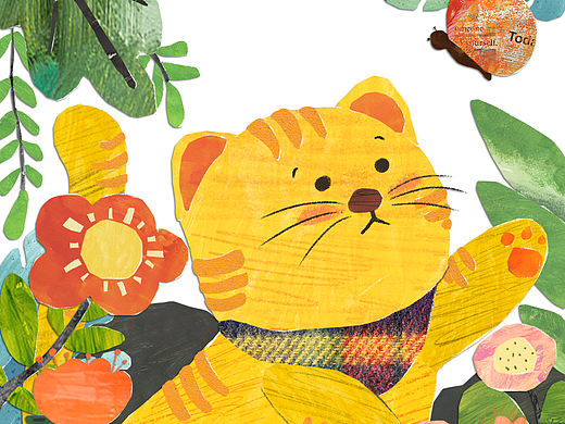 拼貼小貓（個(gè)人主頁(yè)-ZNzA1MTY0MDQ=） - 商業(yè)插畫 - 站酷設(shè)計(jì)師伊之魅原創(chuàng)素材 - 站酷ZCOOL