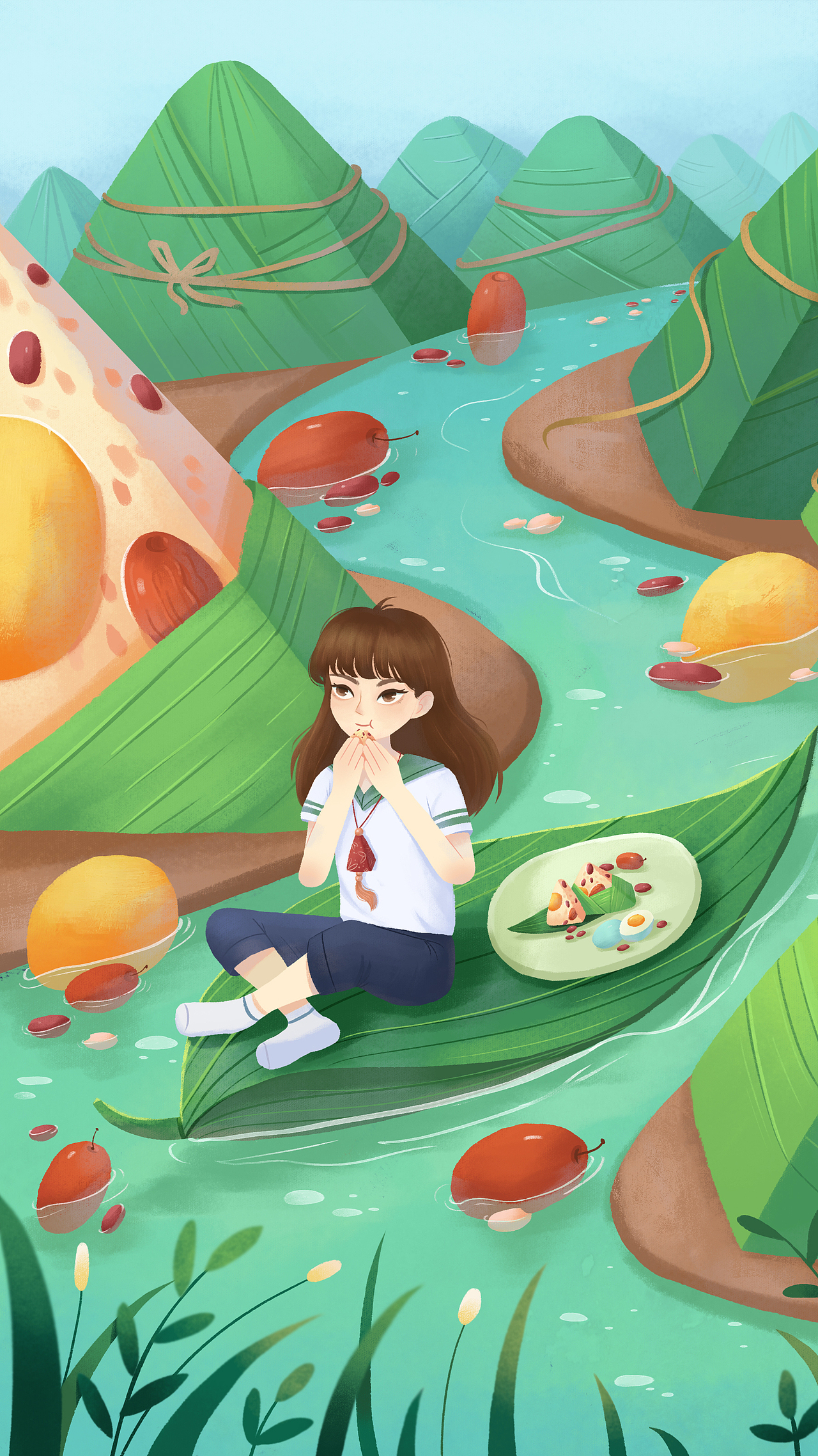 传统节日（图ZMjYyOTc2NzUy） - 海报 - 站酷设计师竹右zhuu原创素材 - 站酷ZCOOL