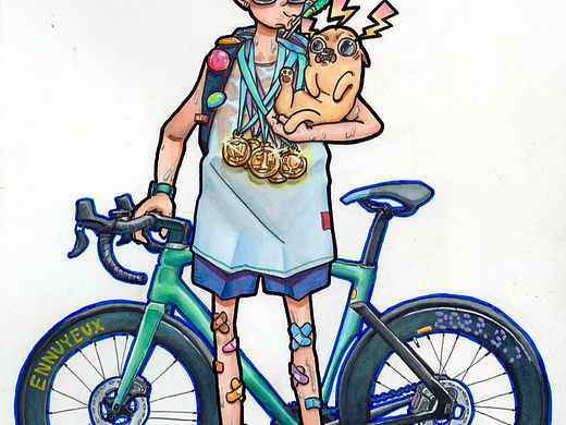 🚴🏼‍♂️🏸