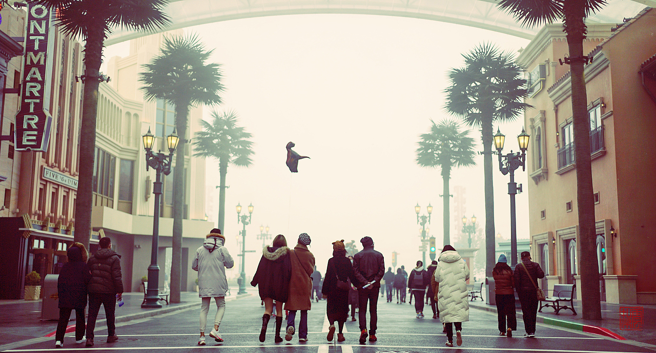 環(huán)球影城的霧里漫游（圖ZMjc4NDI2MDcy） - 人文/紀(jì)實攝影 - 站酷設(shè)計師阿布Eric原創(chuàng)素材 - 站酷ZCOOL