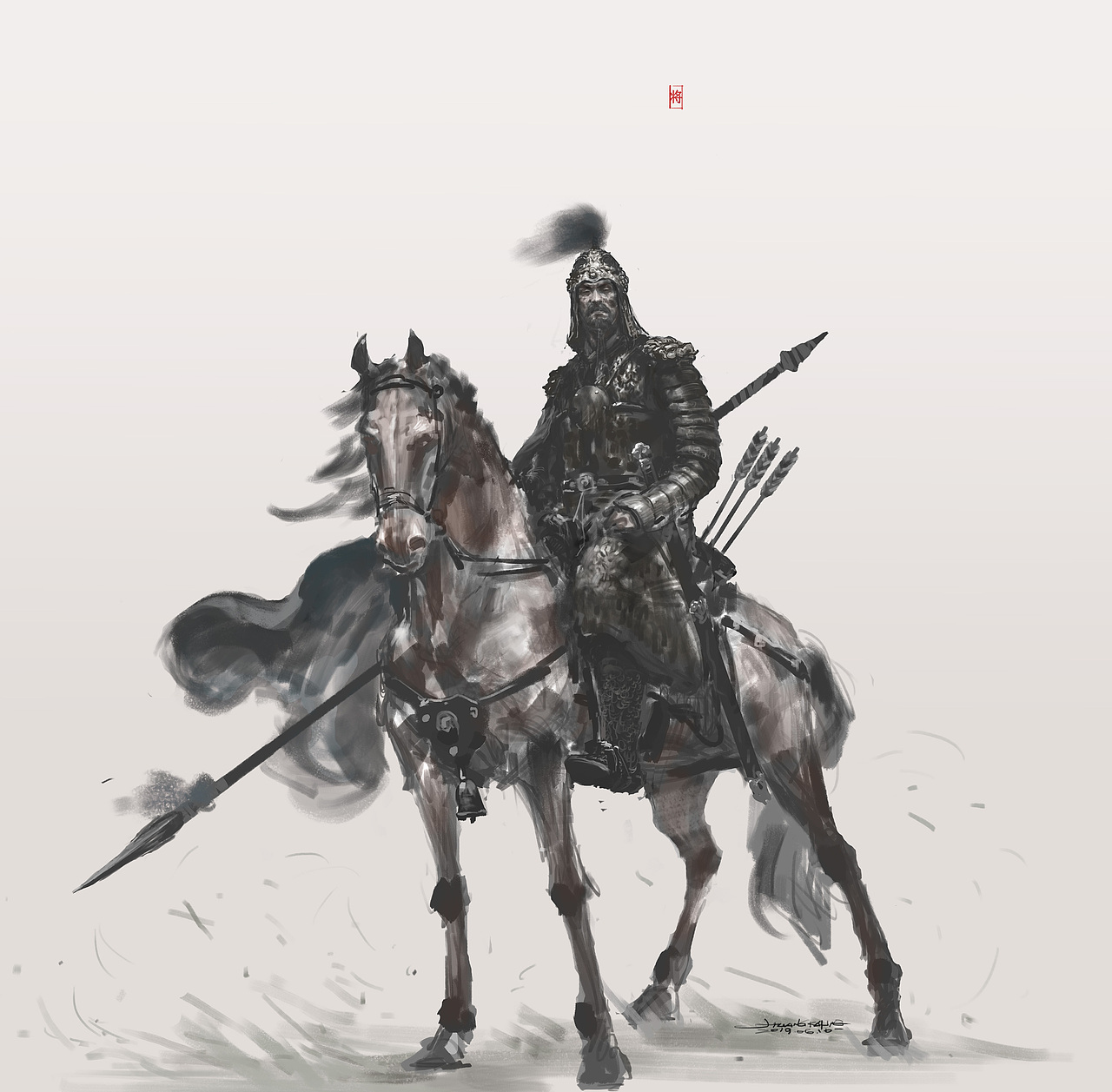 中国风系列-《将》