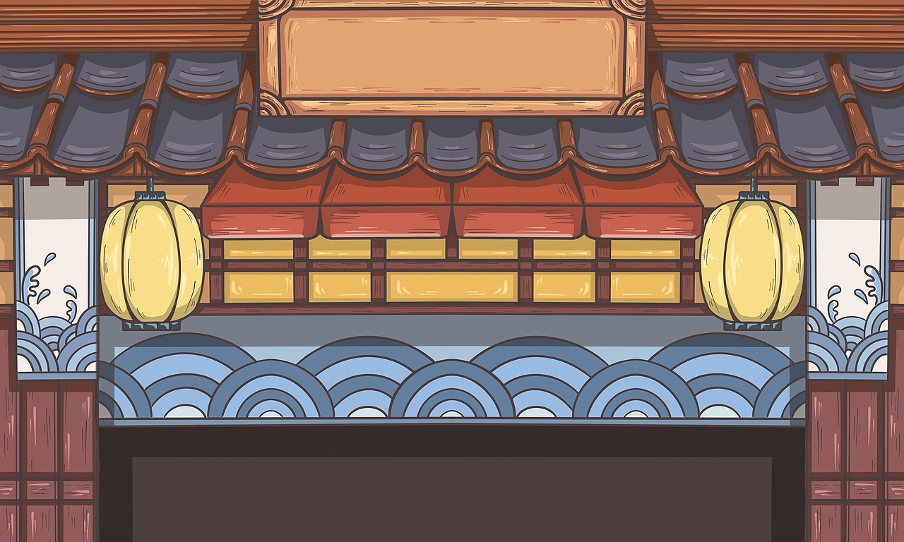 近期的一个国潮风商稿分享（图ZMjc1MTczNTgw） - 商业插画 - 站酷设计师筱XIAO筱原创素材 - 站酷ZCOOL