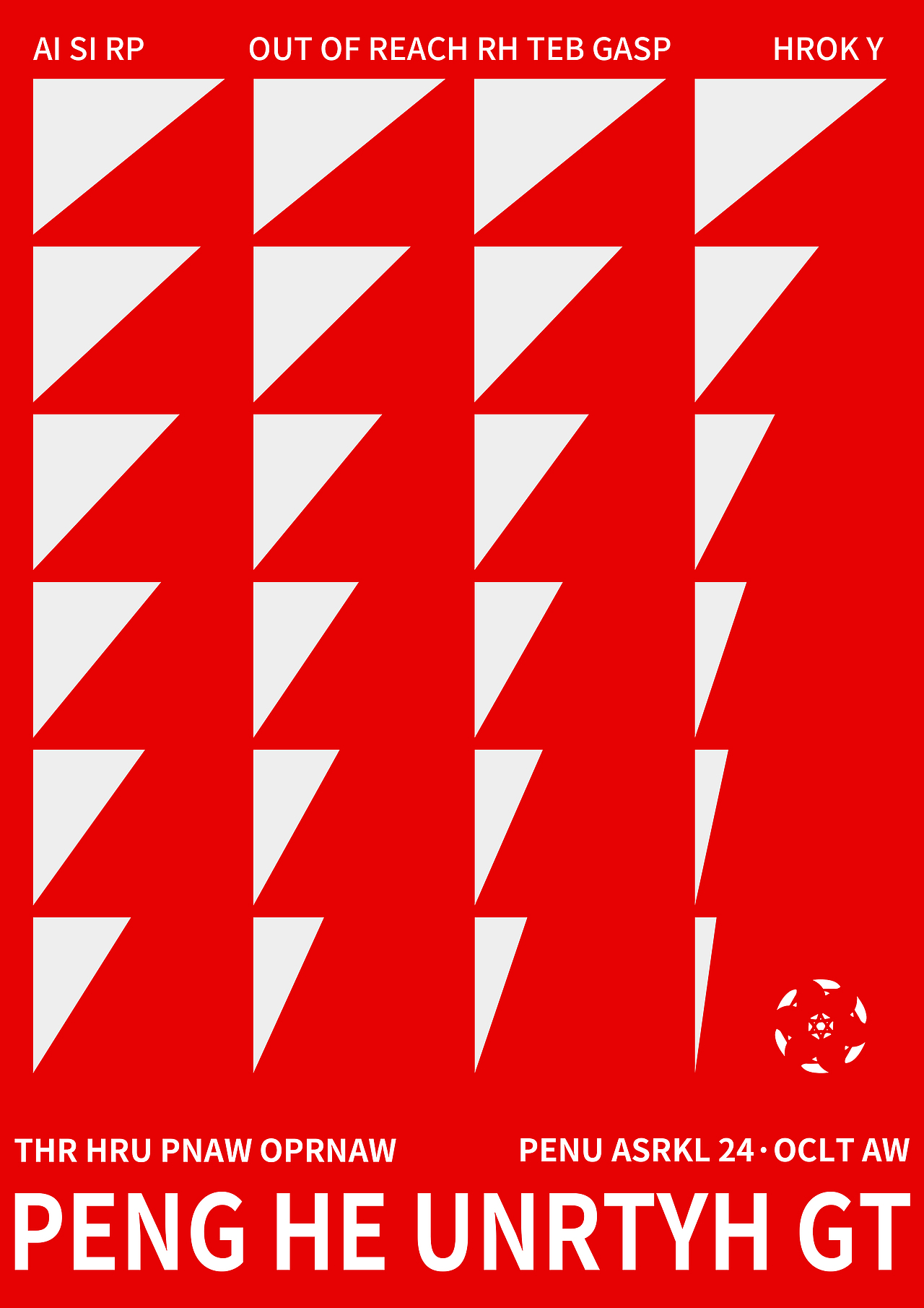 彭思准-字体海报设计