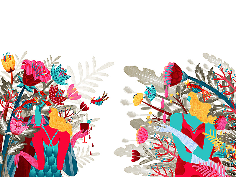 护手霜护肤品插画设计（图ZMjYyMzYyNTcy） - 创作习作 - 站酷设计师有猫柠原创素材 - 站酷ZCOOL