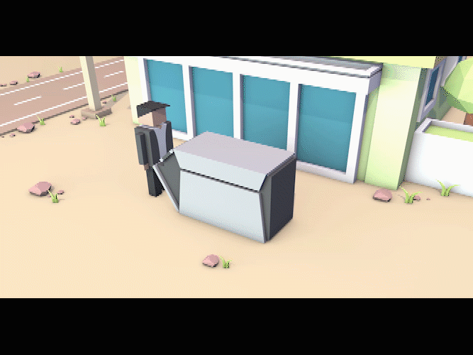 【快递纸箱回收设备——Re-box】视频（图ZNDk5Mjg0NDA=） - 短片 - 站酷设计师黑眼镜原创素材 - 站酷ZCOOL