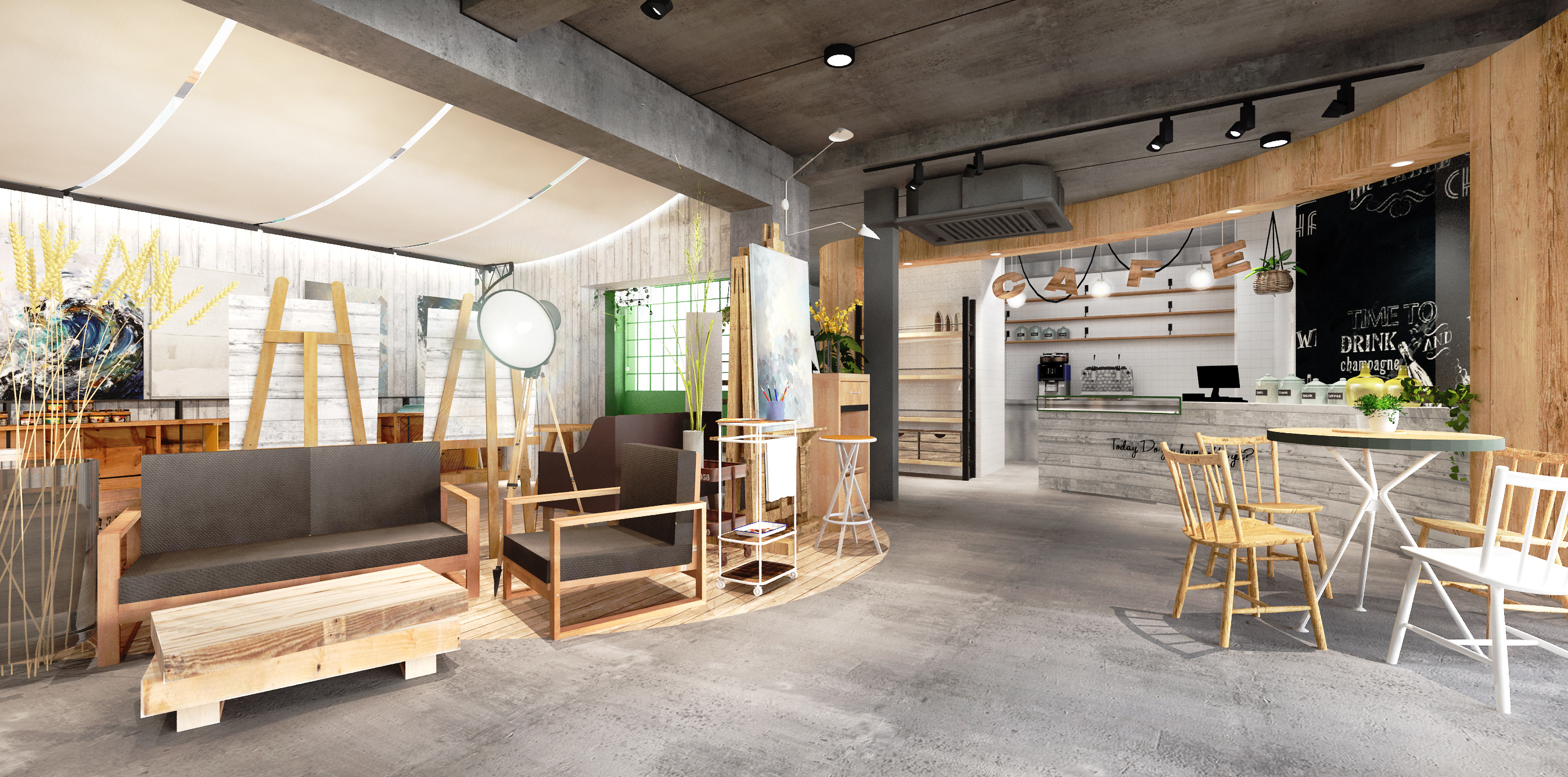 艺术&咖啡工作室