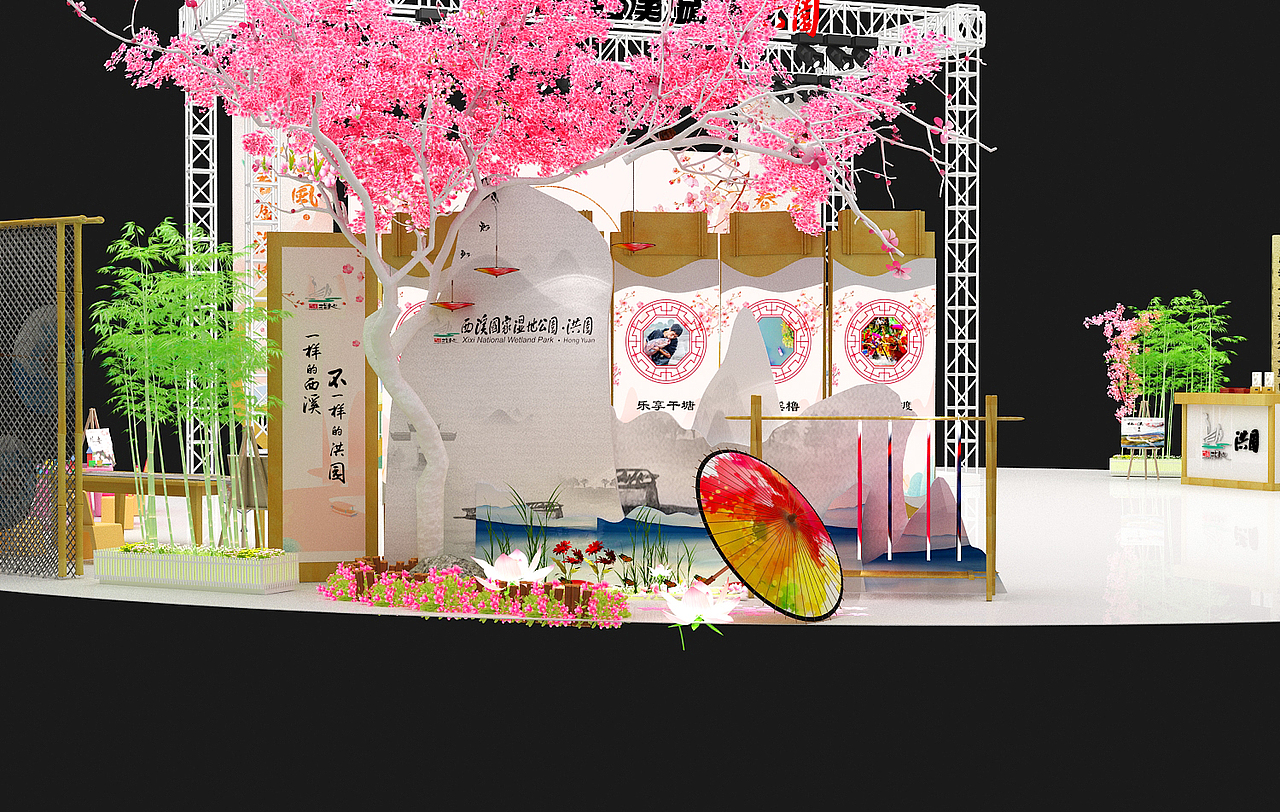 春季、夏季宣傳效果圖（圖ZMTcyOTAyNDc2） - 其他三維 - 站酷設(shè)計(jì)師高大哥原創(chuàng)素材 - 站酷ZCOOL
