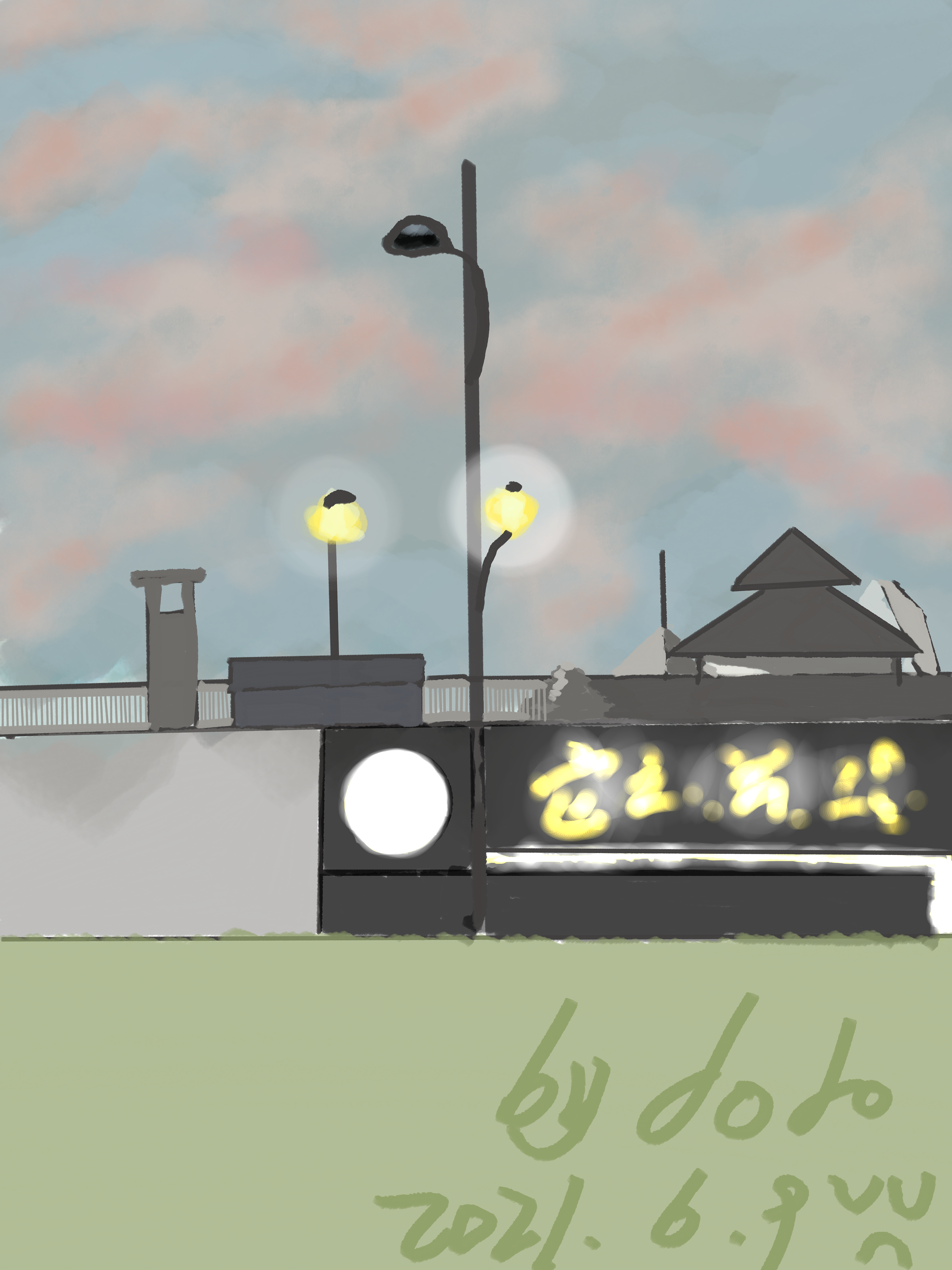 阴天|插画|艺术插画|富贵jojo - 原创作品 - 站酷 (zcool)