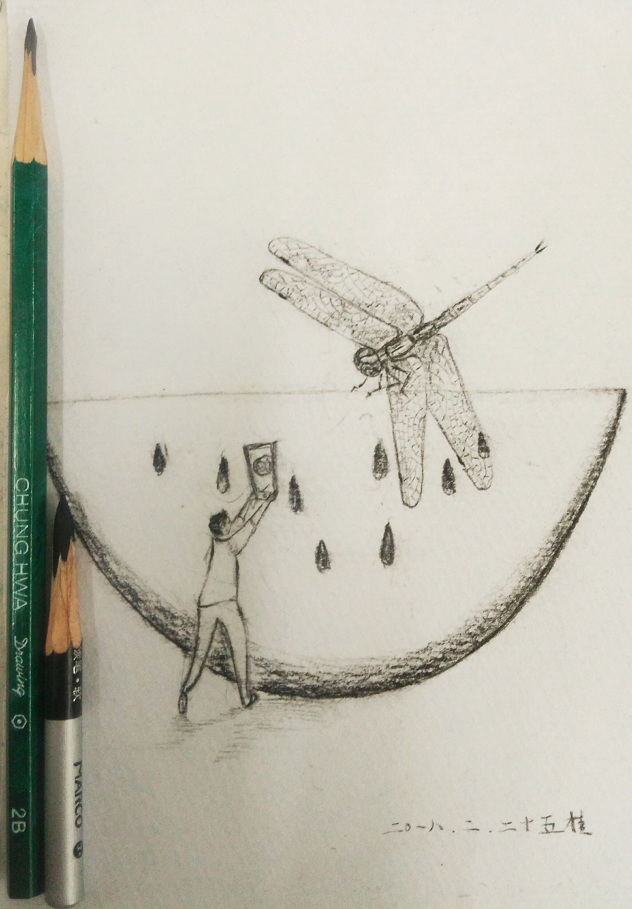 二0一八年 二月三月的再画