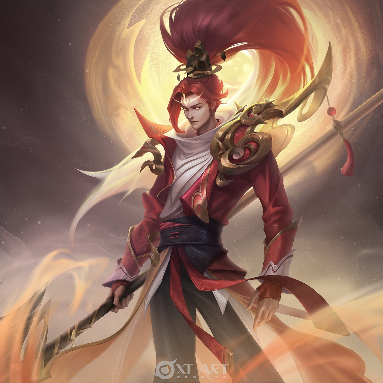 学生作品---韩信同人立绘