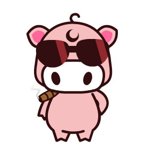 魔魔猪——翔通动漫原创表情图