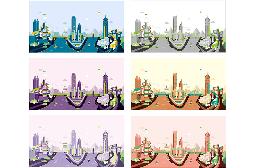 【食品包装】大山大水苏打水风味饮料包装设计