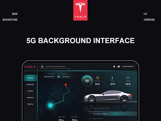 特斯拉5G时代-后台管理系统