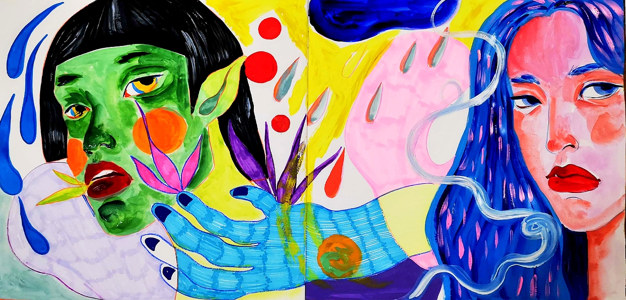 ☀️（图ZMjU5MDU3MDY4） - 绘画 - 站酷设计师狐森真真原创素材 - 站酷ZCOOL