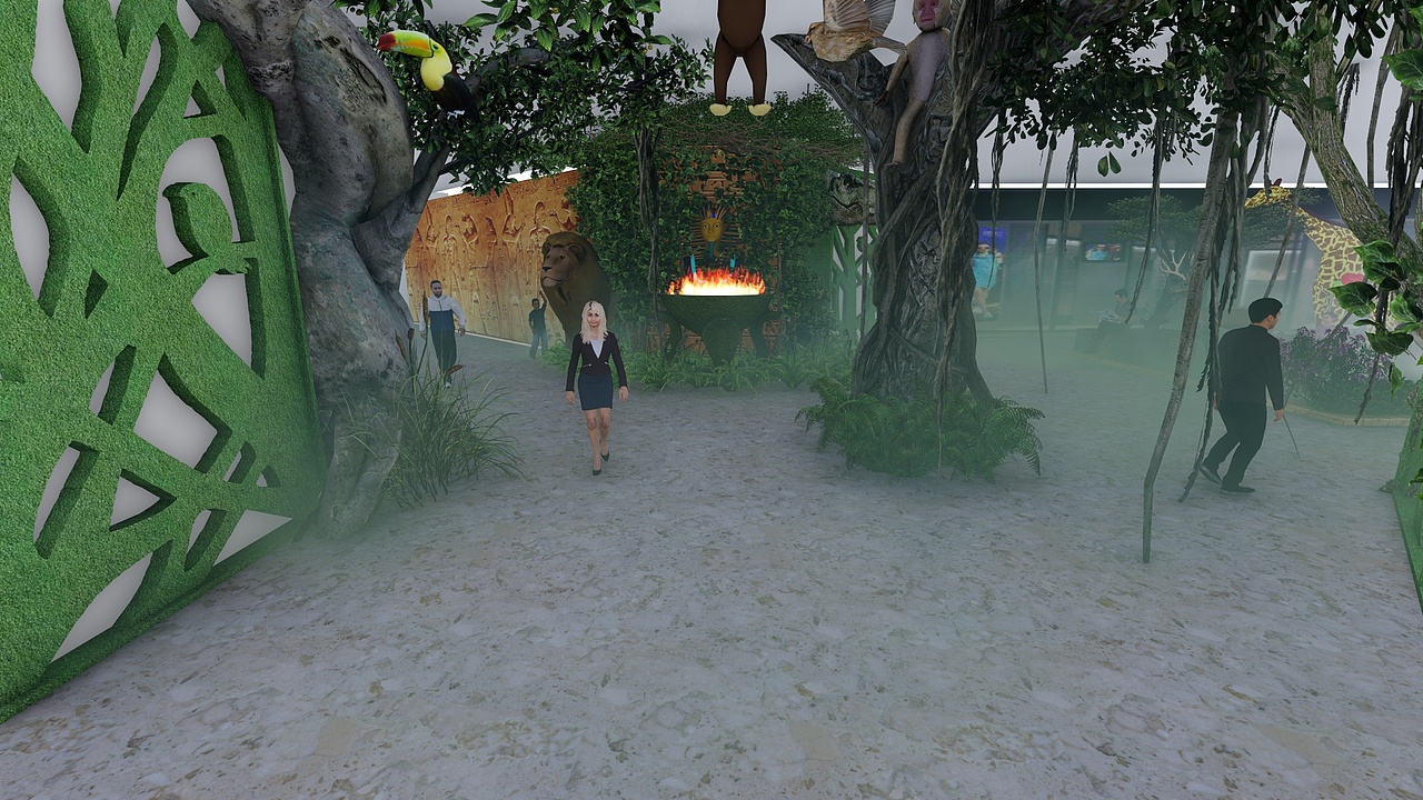 广东佛山正佳YOUNG祖庙站商场室内步行街（图ZMTIxNTI2NzI0） - 景观设计 - 站酷设计师木土杰景观设计原创素材 - 站酷ZCOOL