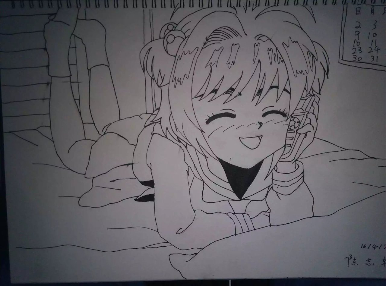 魔法少女小樱|插画|绘本|阿轩仔哥 - 临摹作品 - 站酷 (zcool)