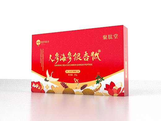 人參海參肽（個(gè)人主頁(yè)-ZNTY3MzgwNjg=） - 包裝 - 站酷設(shè)計(jì)師皇上上上上原創(chuàng)素材 - 站酷ZCOOL