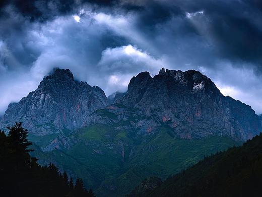 扎尕那神山（个人主页-ZMzc2OTgwNTY=） - 风光摄影 - 站酷设计师牵马远逸原创素材 - 站酷ZCOOL