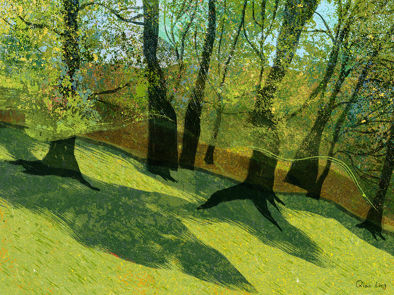 色彩60天挑战赛插画