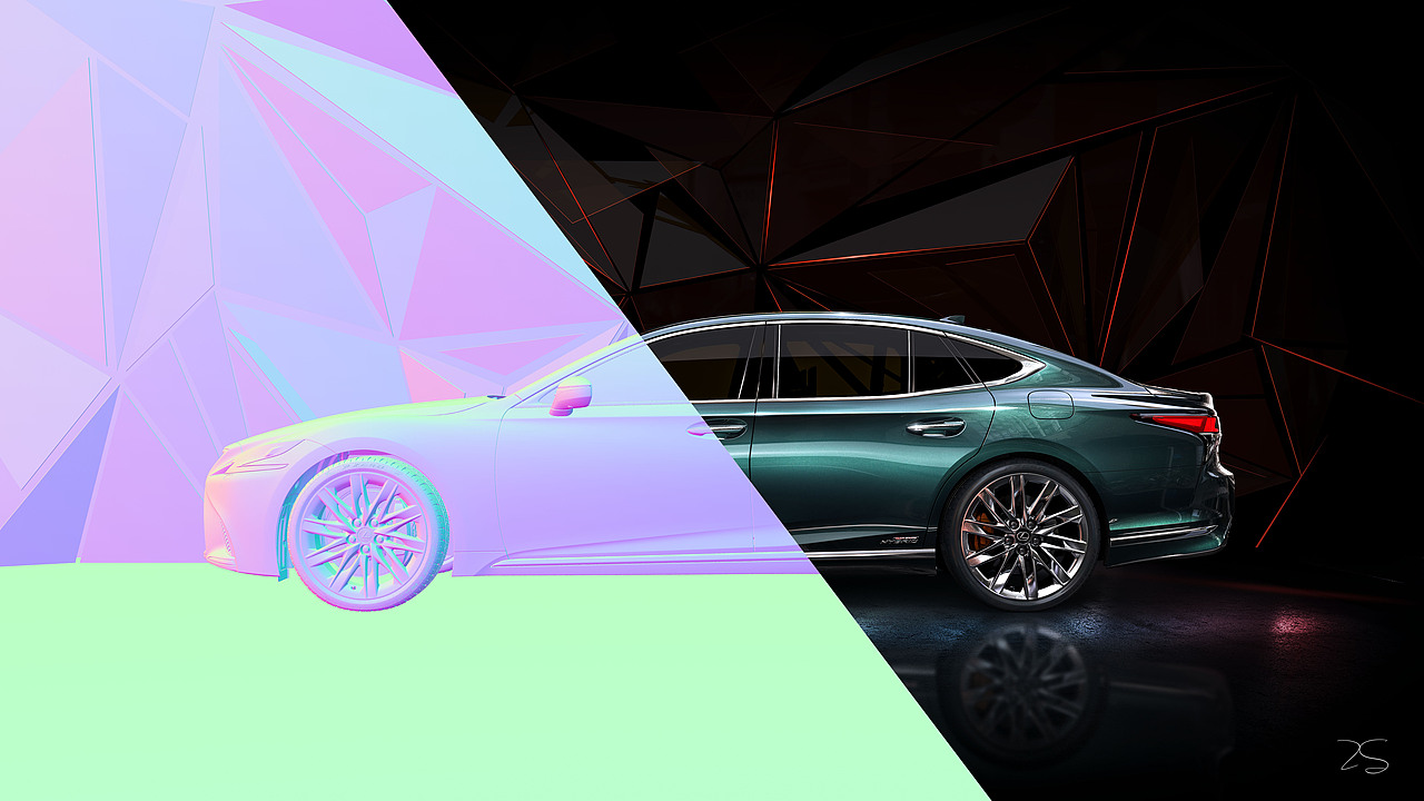 雷克萨斯LS500 CGI