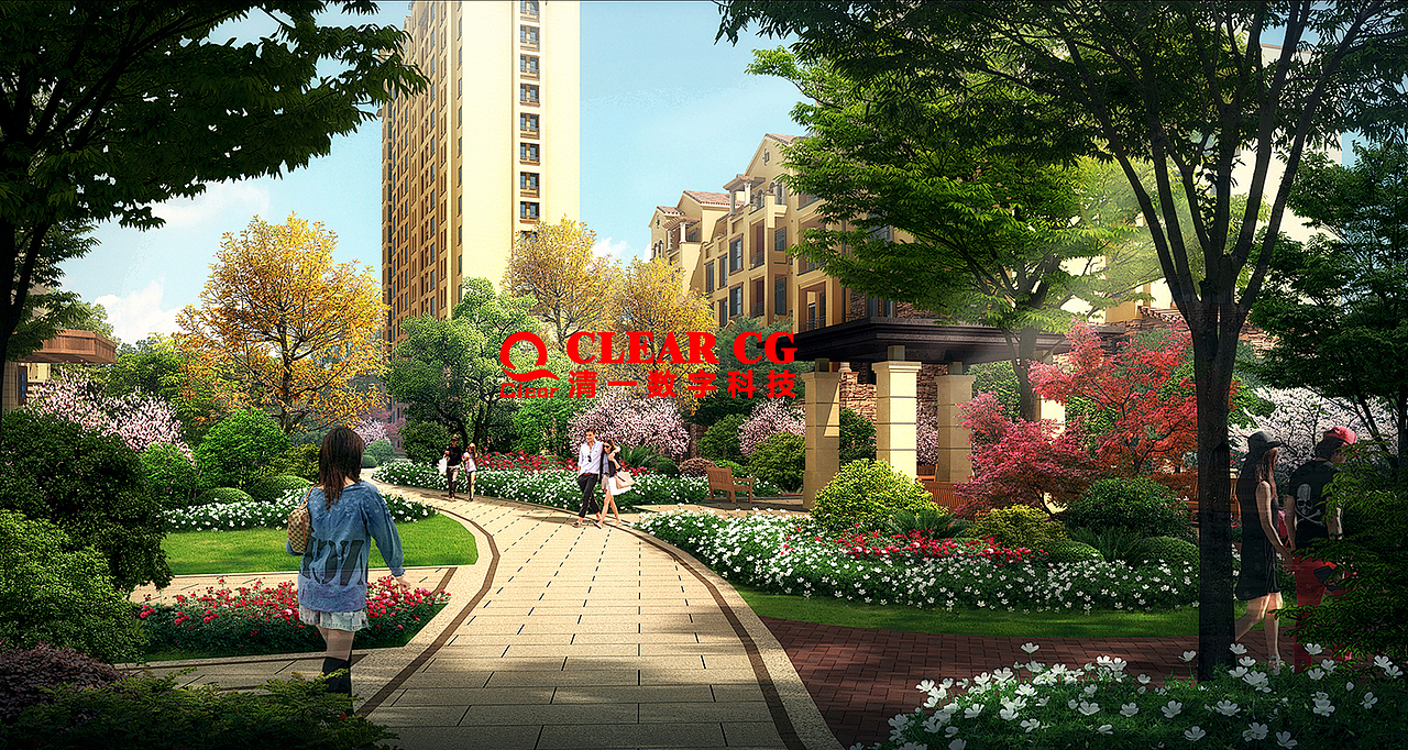 景观表现（图ZMTA5MjgwMTA4） - 景观设计 - 站酷设计师清一数字科技原创素材 - 站酷ZCOOL