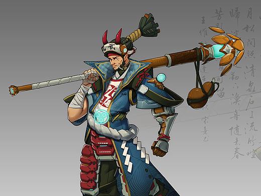 浪人（个人主页-ZNDk3ODA1MzI=） - 游戏原画 - 站酷设计师千转度泽原创素材 - 站酷ZCOOL