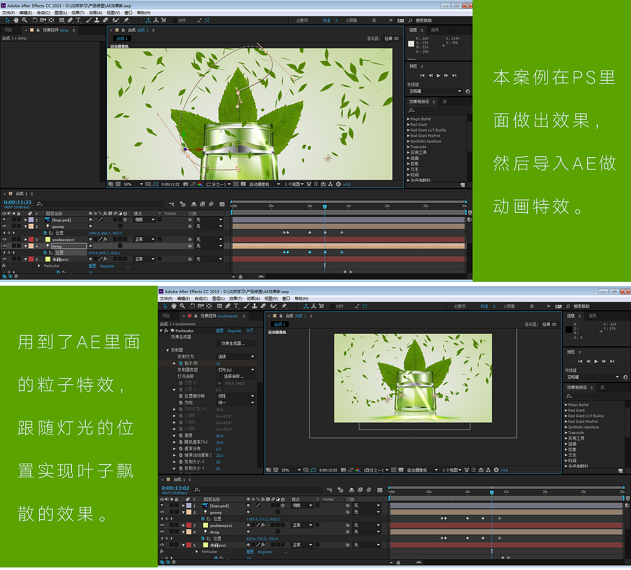 简单的动画视频特效制作