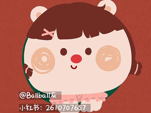 七夕头像情侣头像（个人主页-ZNTQ3ODM5ODg=） - 儿童插画 - 站酷设计师Hannaball原创素材 - 站酷ZCOOL