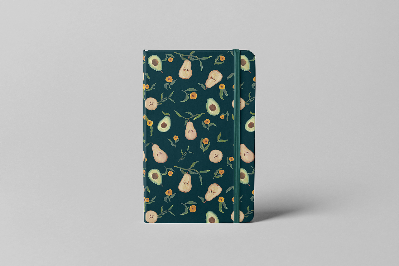 牛油果梨水果油画印花设计（图ZMzg4MzE5Nzcy） - 商业插画 - 站酷设计师HappyHayley原创素材 - 站酷ZCOOL