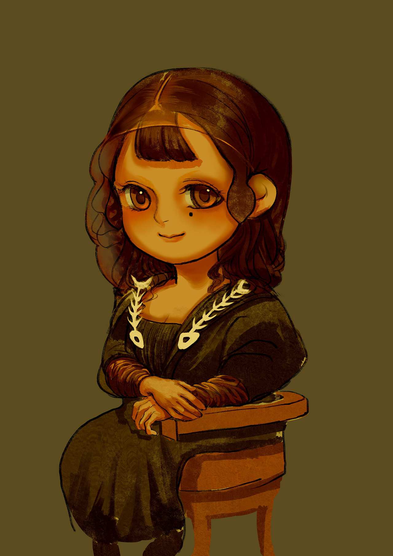 叶限《世界名画》系列