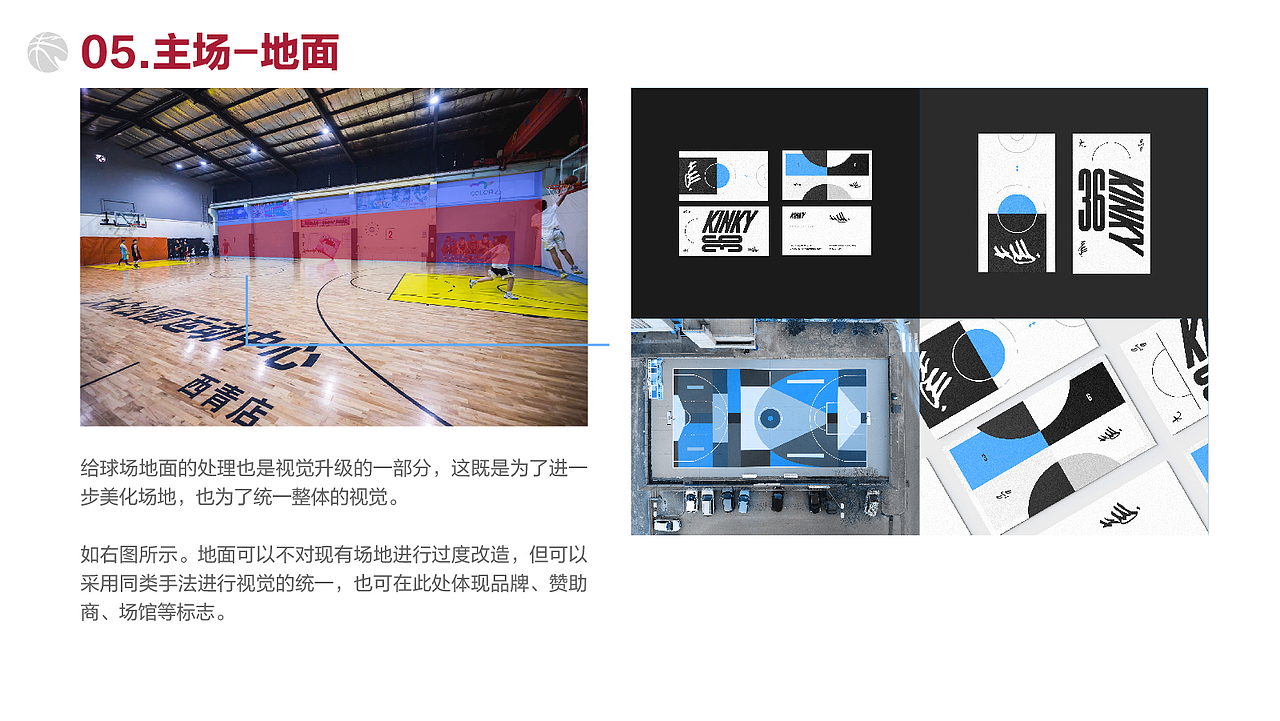 天津篮球公园场馆视觉升级方案 视觉升级计划书VIS