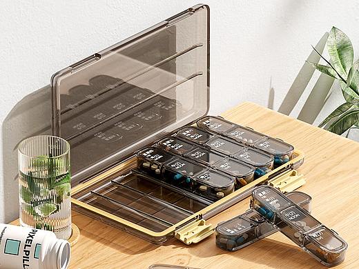 七天便攜式密封藥盒詳情頁（個人主頁-ZNTg3NTAzMDg=） - 電商 - 站酷設(shè)計師做美工的第一天原創(chuàng)素材 - 站酷ZCOOL