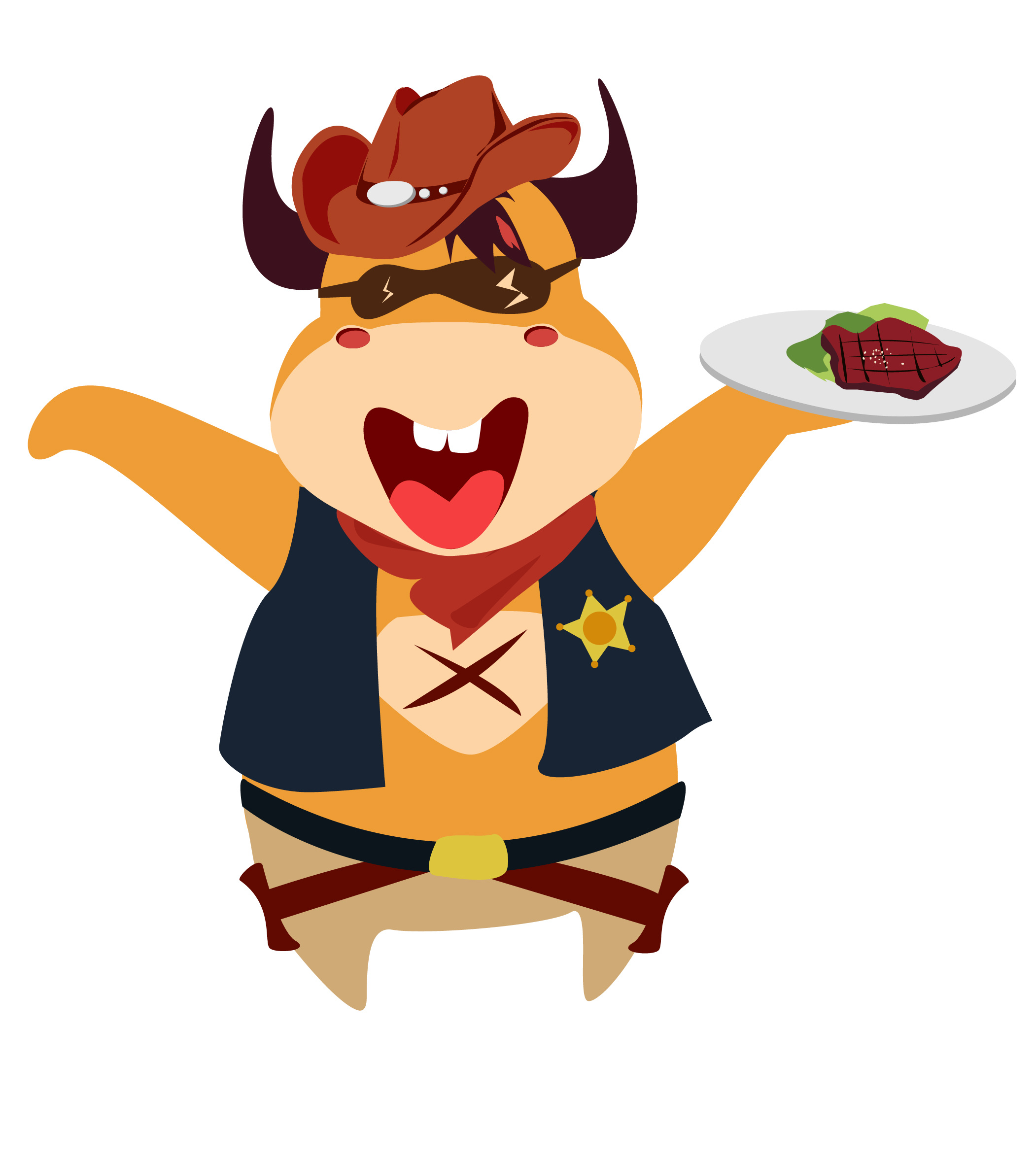 牛咖牛排vi设计