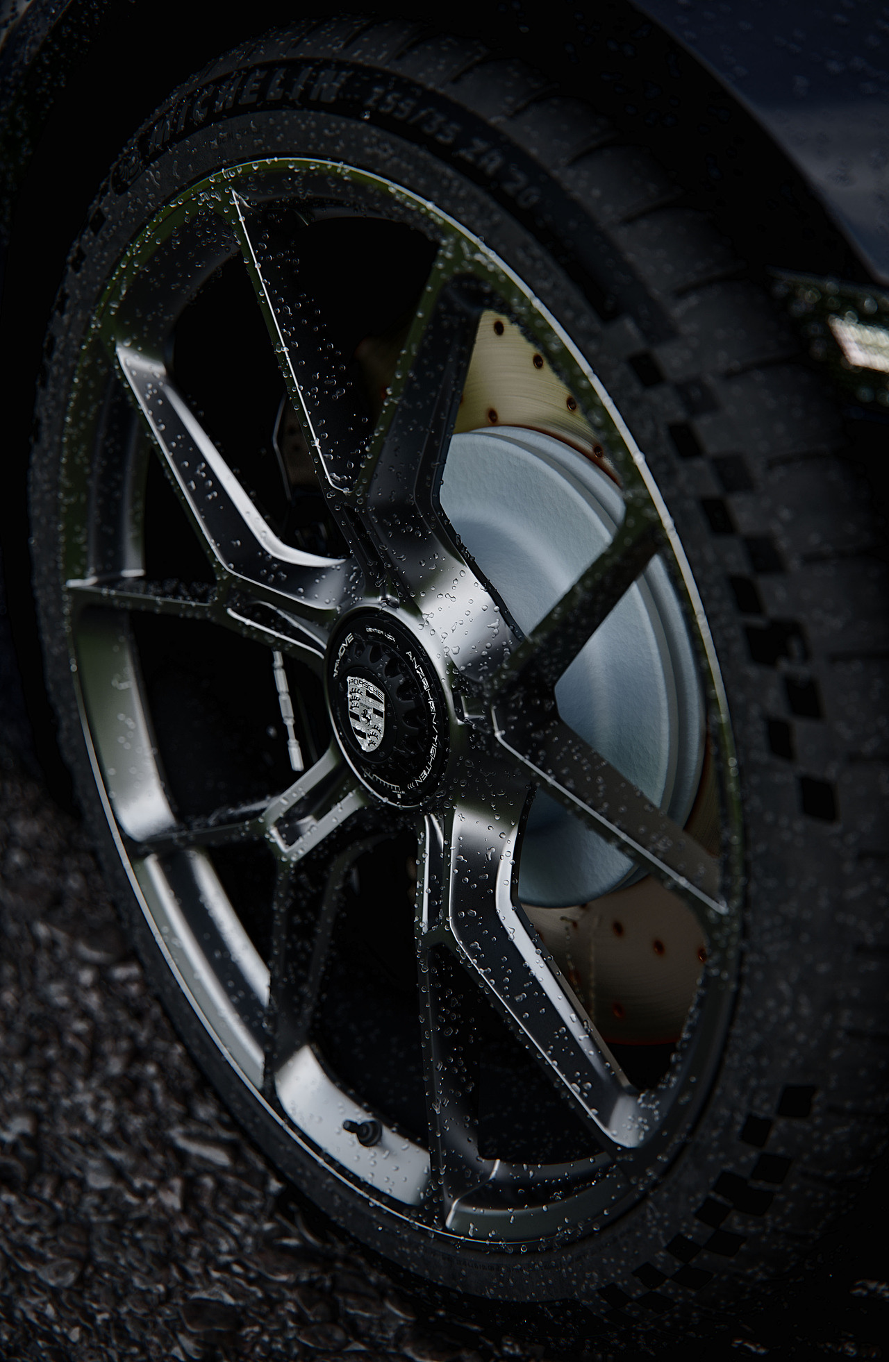 porsche GT3 992 Touring CGI（图ZMjY3NzM5OTQ4） - 机械/交通 - 站酷设计师破渲染的原创素材 - 站酷ZCOOL